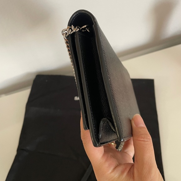 Ysl Saint Laurent Kate Tassel Chain Wallet - Picture 10 of 12
